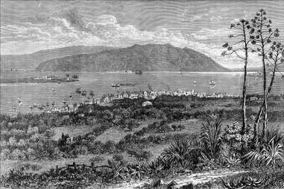 Kingston Harbour, Jamaika, ca. 1880 von Unbekannt