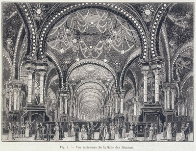 La Salle des Illusions, Paris, September 1900 von Unbekannt