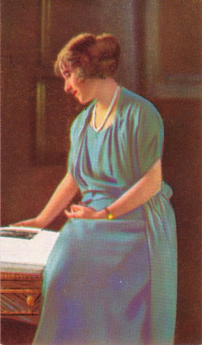 Lady Elizabeth Bowes-Lyon von Unbekannt