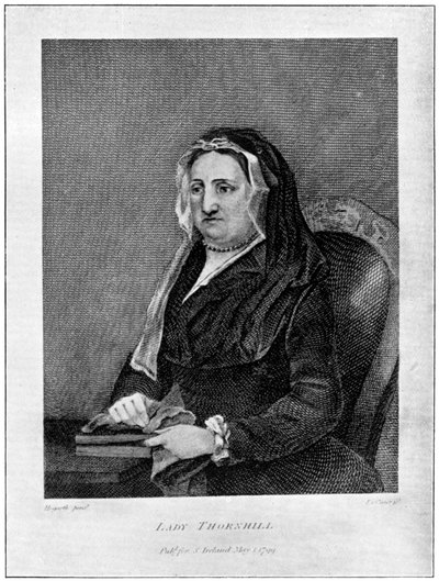 Lady Thornhill, 1799 von Unbekannt