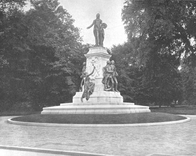 Lafayette-Statue, Washington DC, USA, ca. 1900 von Unbekannt