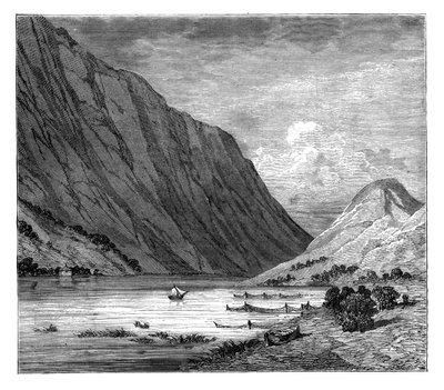 See Bandak, Norwegen, ca. 1890 von Unbekannt