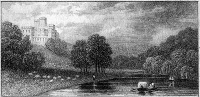 Lambton Castle, County Durham, 19. Jahrhundert von Unbekannt