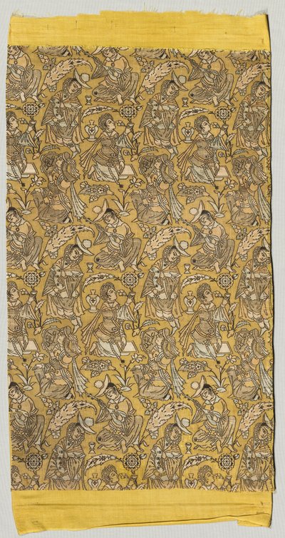 Lampas mit Tänzern und Musikern, 1600-1650 von Unbekannt
