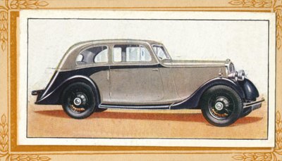 Lanchester 10 Stromlinien-Limousine, ca. 1936 von Unbekannt