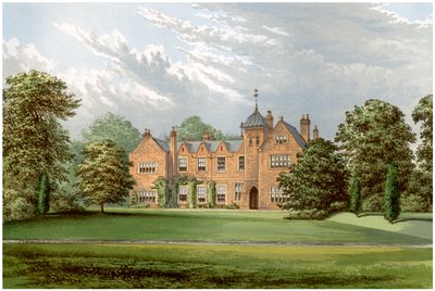 Lea, Lincolnshire, Heimat von Baronet Anderson, ca. 1880 von Unbekannt