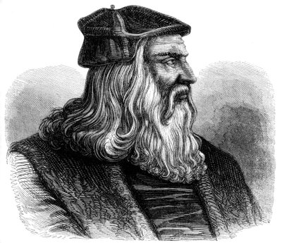 Leonardo da Vinci 1452-1519, 16. Jahrhundert von Unbekannt
