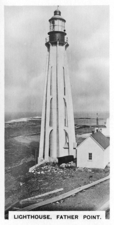 Leuchtturm, Father Point, Quebec, Kanada, ca. 1920er Jahre von Unbekannt