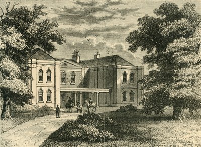 Lime Grove, Putney, im Jahr 1810, um 1878 von Unbekannt