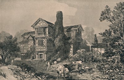 Little Moreton Hall, Cheshire, 1915 von Unbekannt