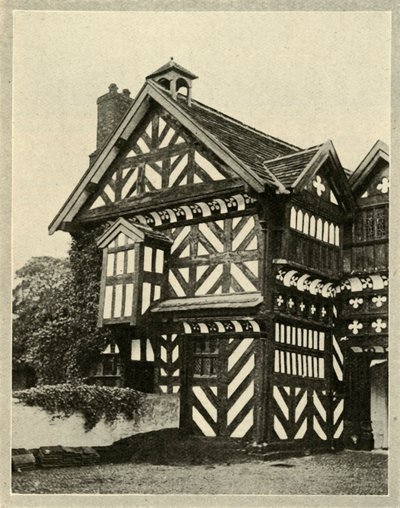 Little Moreton Hall, um 1948 von Unbekannt