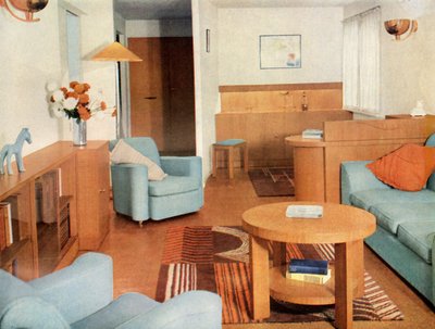 Wohnzimmer von Bird Iles Ltd., London von Unbekannt