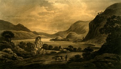 Loch Lubnaig, Westende, 1802 von Unbekannt