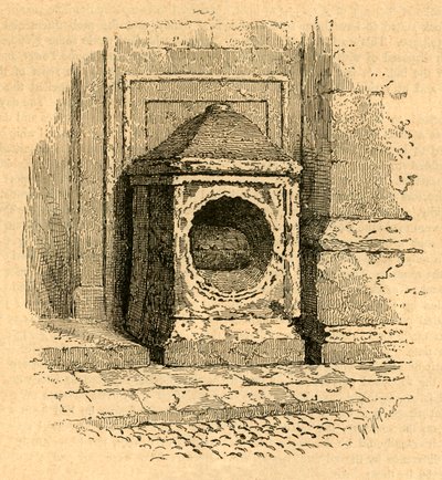 London Stone, 1897 von Unbekannt
