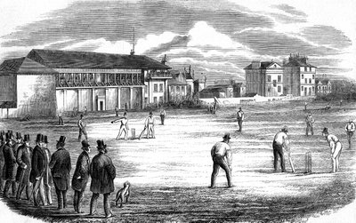 Lords Cricket Ground, London, 1858 von Unbekannt