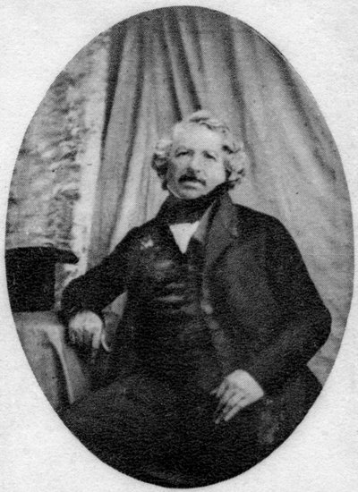 Louis Daguerre, französischer Fotografie-Pionier, um 1845-1851 von Unbekannt