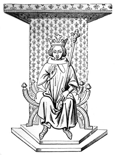 Ludwig IX., 14. Jahrhundert von Unbekannt