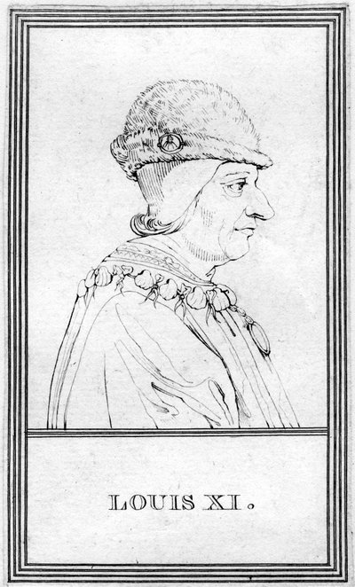 Ludwig XI., König von Frankreich von Unbekannt