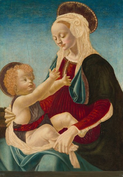 Madonna und Kind, ca. 1470-1480 von Unbekannt