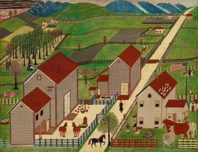 Mahantango-Tal-Farm von Unbekannt