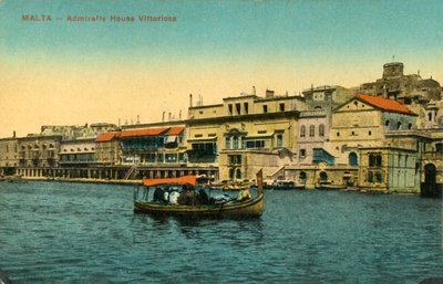Malta - Admirality House Vittoriosa, ca. 1918-1939 von Unbekannt