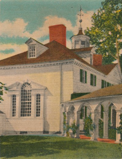 Herrenhaus, Ansicht des Nordendes, 1946 von Unbekannt