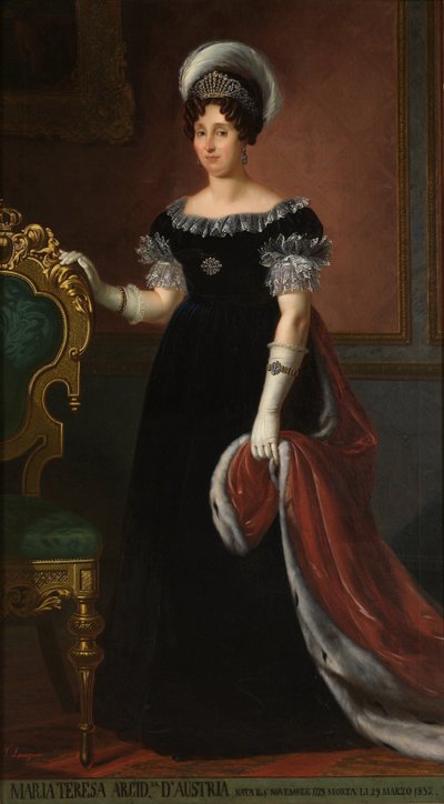 Maria Theresia von Österreich-Este 1773-1832, Königin von Sardinien von Unbekannt