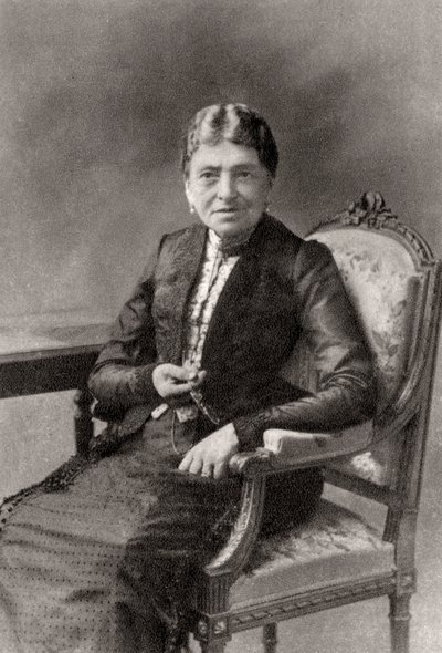 Marie-Louise Jay Cognacq, französische Einzelhändlerin, 1912 von Unbekannt