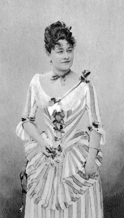 Marie Grisier Montbazon, französische Mezzosopranistin und Schauspielerin, 1877 von Unbekannt