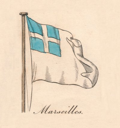 Marseille, 1838 von Unbekannt