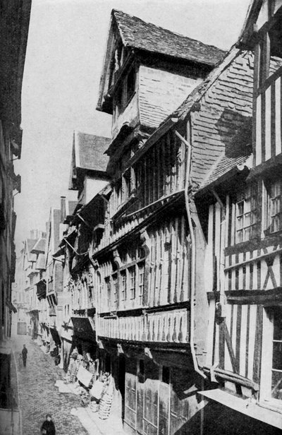 Mittelalterliches Lisieux, Normandie, Frankreich, ca. 1930er Jahre von Unbekannt