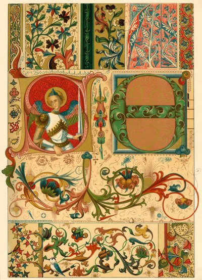 Mittelalterliche illuminierte Manuskripte, 1898 von Unbekannt
