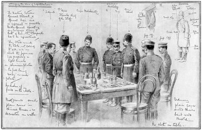 Treffen der gegnerischen Generäle, Russisch-Japanischer Krieg, 1904-5 von Unbekannt