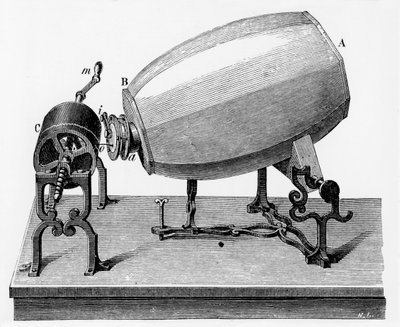 Phonautograph aus der Mitte des 19. Jahrhunderts, ca. 1906 von Unbekannt