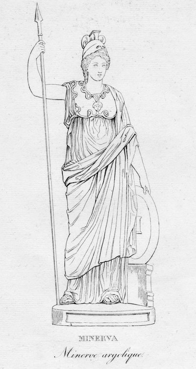 Minerva Minerve argolique von Unbekannt