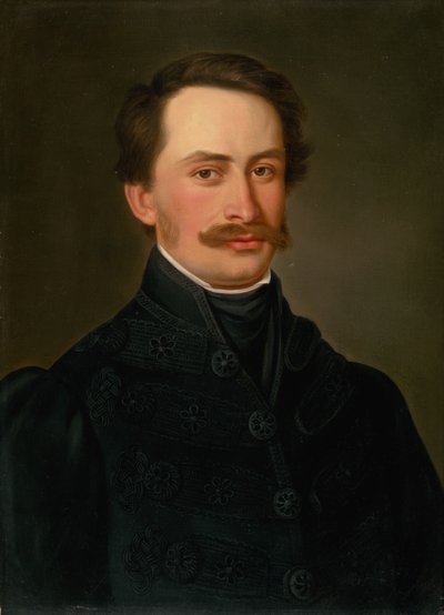 Junger Levočan mit Schnurrbart von Unbekannt