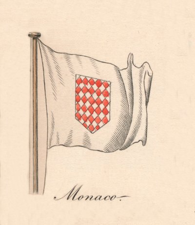 Monaco, 1838 von Unbekannt