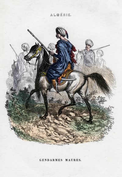 Maurische Gendarmen, Französische Armee in Algerien von Unbekannt