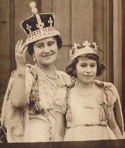 Mutter und Tochter, 1937 von Unbekannt
