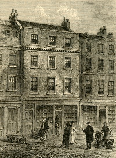 Mr. Davies Laden, Russell Street, 1881 von Unbekannt