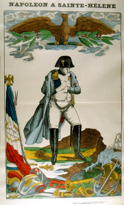Napoleon auf St. Helena, 1815-1821, 1826 von Unbekannt