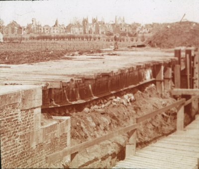 Nieuwpoort, Flandern, Belgien, um 1914-1918 von Unbekannt