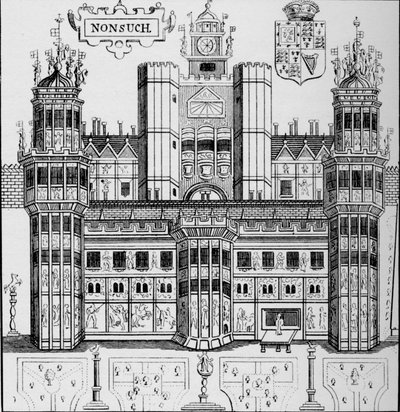 Nonsuch House, London, ca. 1845 von Unbekannt