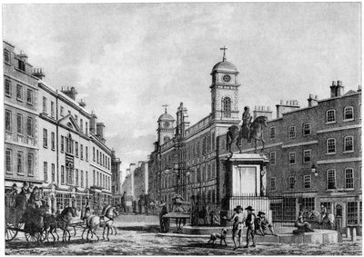 Northumberland House, Charing Cross, 18. Jahrhundert, 1908 von Unbekannt