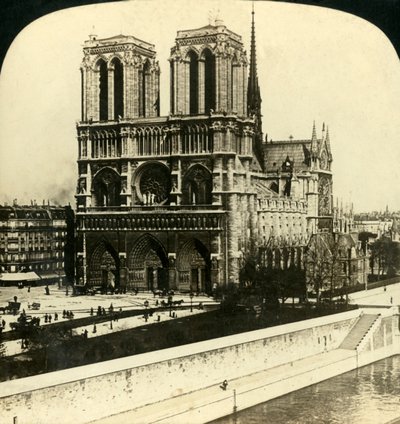 Kathedrale Notre Dame, Paris, Frankreich, 1901 von Unbekannt