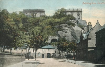 Schloss Nottingham, spätes 19. - frühes 20. Jahrhundert von Unbekannt