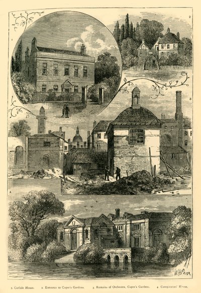 Alte Ansichten in Lambeth von Unbekannt