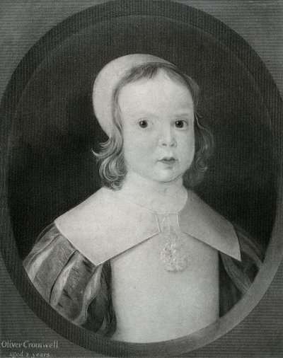 Oliver Cromwell im Alter von zwei Jahren, 1601, 1899 von Unbekannt