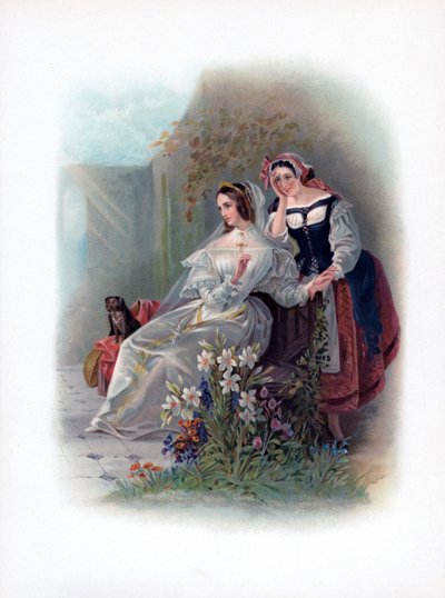 Olivia und Maria, 1891 von Unbekannt