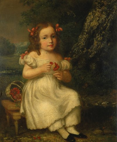 Eines der Adams-Kinder, ca. 1820 von Unbekannt
